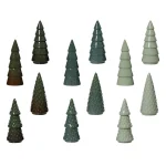 Fashion Kerstboom Porselein Groen 20 Cm