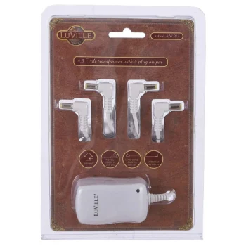 Outlet Luville Kerstdorp Adapter 4,5V 4-delig