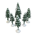 Hot Kerstdorp Bomenset Kerstdorp 7-delig