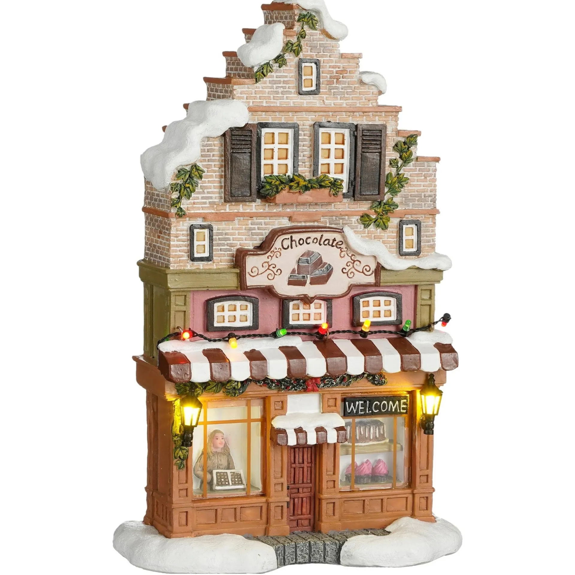 kerstdorp-chocoladewinkel-17x8-dLcQowNo-0.webp Online Luville Kerstdorp Chocoladewinkel 17x8x27cm