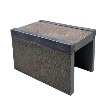 Sale Kerstdorp Deco Straat 15x9x8cm