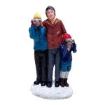 Outlet Kerstdorp Gezin Verrekijker