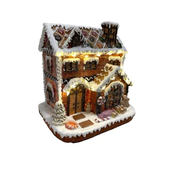 Outlet O'malley Kerstdorp Gingerbread Zuurstok 17x18cm
