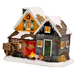 Best Kerstdorp Kippenboerderij 19 X 14 X 15 Cm