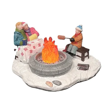 Best Kerstdorp Marshmellow 85x55x40