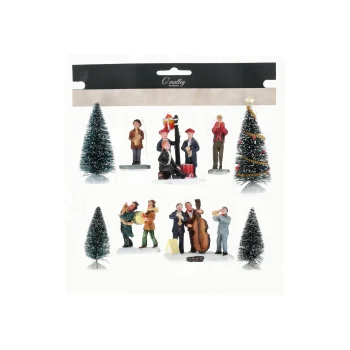 Best O'malley Kerstdorp Muziekanten Set 11-delig