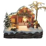 New Kerstdorp Pony Ranch 20 X 15 X 20 Cm