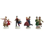 Hot Kerstdorp Schaatsers