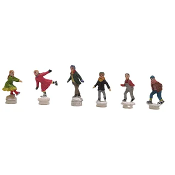 Fashion Kerstdorp Schaatsers