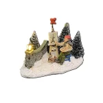 Discount Kerstdorp Schilder Parijs 11cm