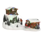 Outlet Luville Kerstdorp Skilift 45 X 25 X 23 Cm