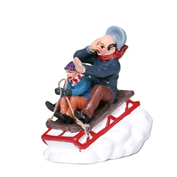 Best Kerstdorp Slee 5x5cm