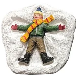 Discount Kerstdorp Sneeuwengel Jongen 6cm