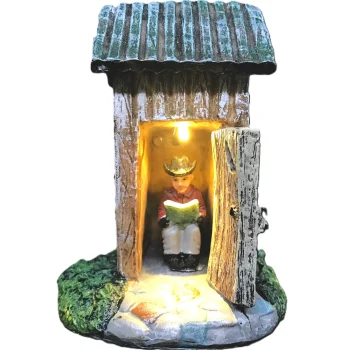 Outlet Kerstdorp Wc Hut 8x11cm