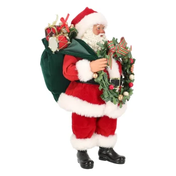 Hot Kerstman 28 Cm Krans