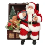 Best Kerstman 28 Cm Op Kist