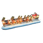 Sale Kerstman Slee En Rendieren LED