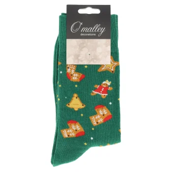 Best O'malley Kerstsok Ginger Groen 39-43