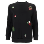 Discount Kersttrui Bisou Zwart S