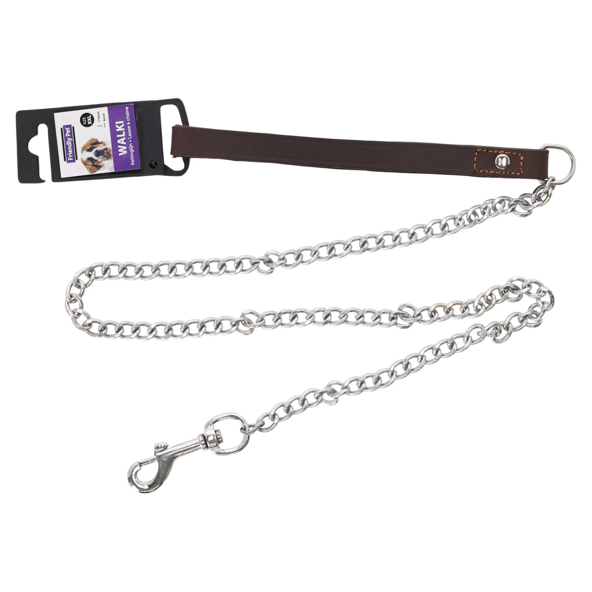 kettinglijn-berno-bruin-4mm-11-MnwYrKzI-0.webp Clearance Friendly Pet Kettinglijn Berno Bruin 4mm 116cm