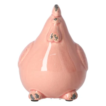 Hot Kip Keramiek 15 Cm Antiek Roze