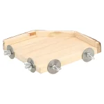 Hot Friendly Pet Knaagdier Hoek Plateau Hout 17cm