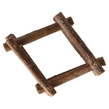 Hot Friendly Pet Knaagdier Hooiruif Vierk Hout 15cm