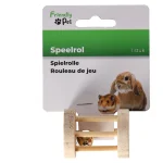 Clearance Friendly Pet Knaagdier Rol+bel Hout 5cm