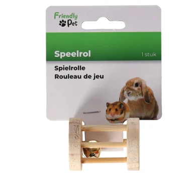 Clearance Friendly Pet Knaagdier Rol+bel Hout 5cm