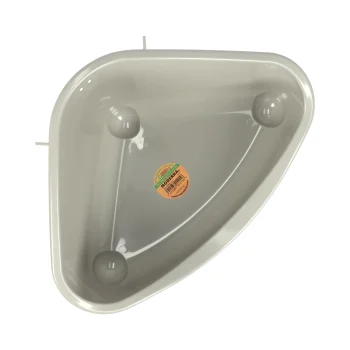 Clearance Moderna Knaagdiertoilet Hoek Large Warmgrijs