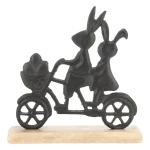 New O'malley Konijn Op Fiets 21x20cm