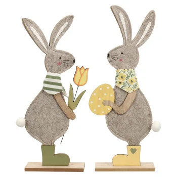 Clearance Natural Collections Konijn Vilt 41cm