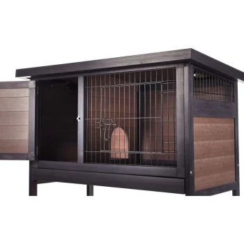 New Flamingo Konijnenhok Ramos Bruin 113cm