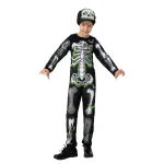 Online Van Cranenbroek Kostuum Skelet Groen 116