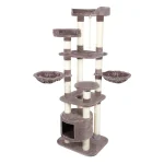 Online Friendly Pet Krabpaal Joepie 175cm Cappuccino