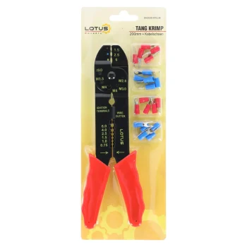 Hot Lotus Krimptang 200 Mm Met Kabelschoentjes