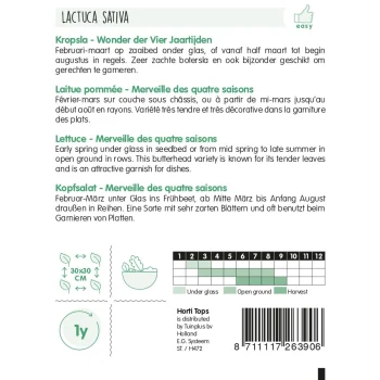 Clearance Horti Tops Kropsla Wonder Van Vier Jaargetijden