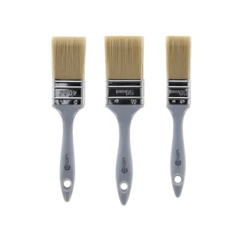 New Lotus Kwast Plat 3-delige Set 30-40-50 Mm Waterbasis