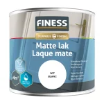 Best Finess Lak Waterb Mat Wit 1410 250ml