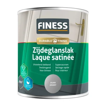 Clearance Finess Lak Waterb ZG Zilver 1405 750ml