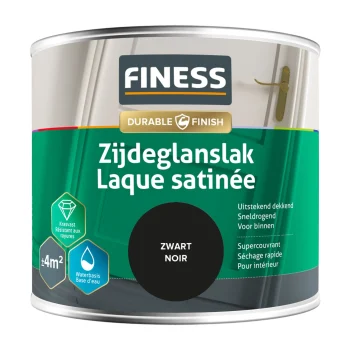 Discount Finess Lak Waterb ZG Zwart 1428 250ml