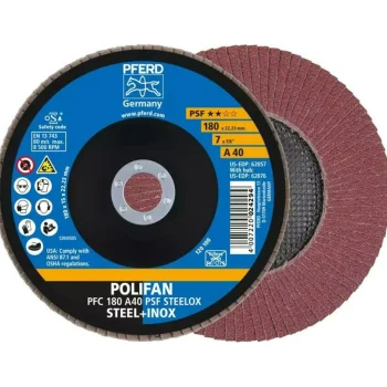 Hot Pferd Lamellenschijf PFC-180 Staal+RVS