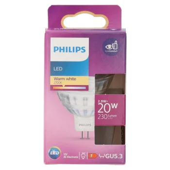 Fashion Philips Lamp LED 20W Glas MR16 12V