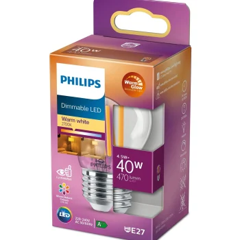 Best Philips Lamp LED Bol Deco Dimbaar 40W E27