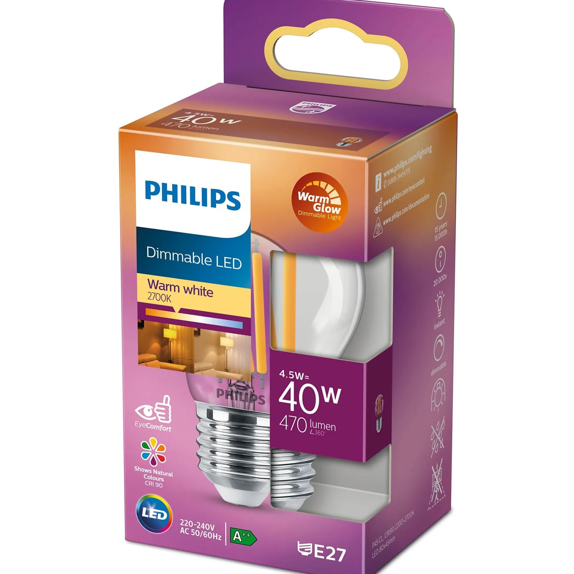 lamp-led-bol-deco-dimbaar-40w-uIFFYeaf-0.webp Best Philips Lamp LED Bol Deco Dimbaar 40W E27