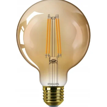 Hot Philips Lamp LED Globe Gold Vintage 25W E27