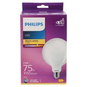 Online Philips Lamp LED Globe Mat 75w E27