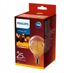 Sale Philips Lamp LED Globe Met Spiraal Vintage 25W E27