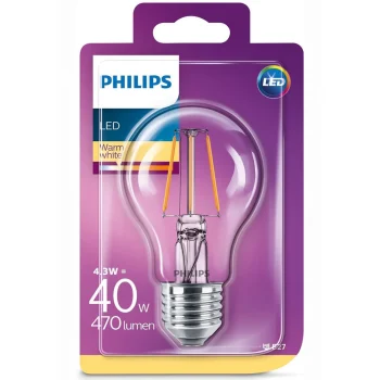 Best Philips Lamp LED Peer Deco 40W E27