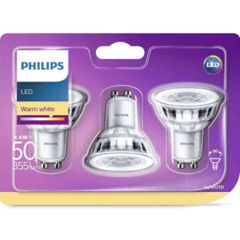 Best Philips Lamp LED Spot 50W GU10 3st.